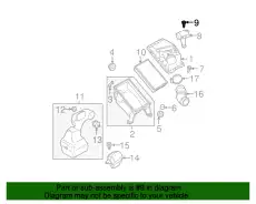 SCREW AND WASHER ASSEMBLY 043504100 SUBARU