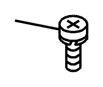 00.413 SCREW, ADAPTER 8-97366-592-0 ISUZU