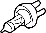 Автолампа галогенная VAG N  10066601
