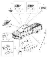 BULB 561 L000 0561 JEEP