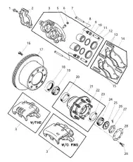 SLEEVE DISC BRAKE CALIPER 5018 238AA DODGE