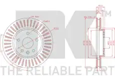 Тормозной диск NK 313683