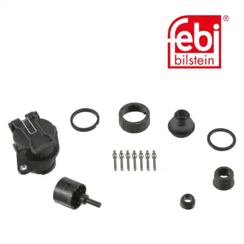 розетка! 7-полюсн. 24V пластик\ 22011 FEBI