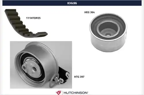 Комплект ремня ГРМ KH 496 HUTCHINSON