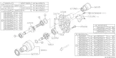 CENTER DIFFERENTIAL ASSEMBLY 38913AA100 SUBARU