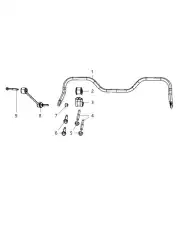 LINK KIT STABILIZER BAR 68029 024AB JEEP
