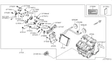 Радиатор отопителя INFINITI 271401CA0A