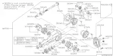 GASKET SET-DIFFERENTIAL 38353AA030 SUBARU