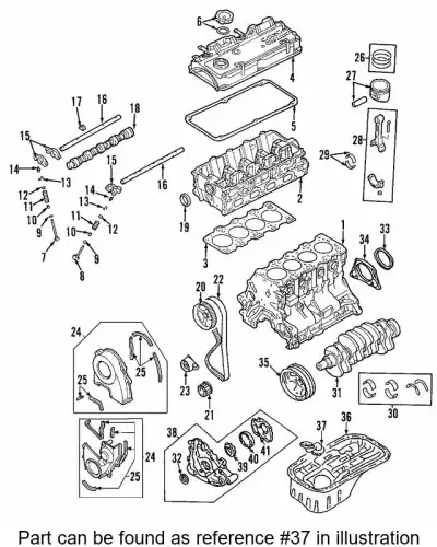 Фильтр масляный MITSUBISHI MD347157