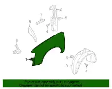 Крыло VAG 4Z7821103