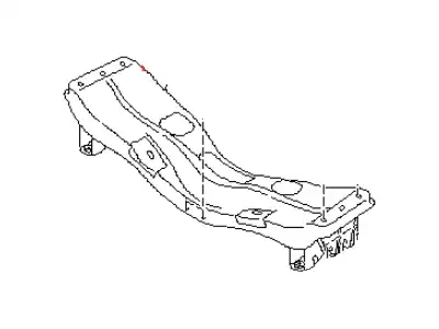 CROSS MEMBER COMPLETE-FRONT SUSPENSION 20100FA000 SUBARU