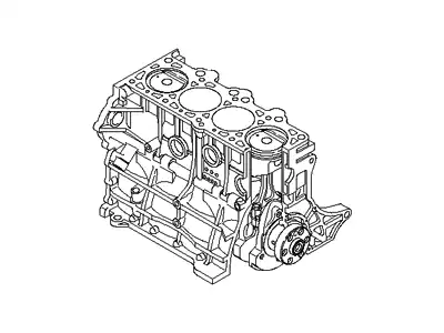 Двигатель (ДВС) в сборе HYUNDAI / KIA 2110223S00