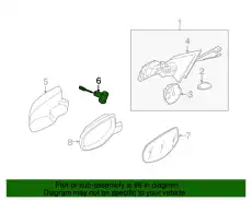 Фонарь 95563222300 PORSCHE