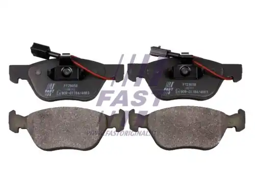 Тормозные колодки дисковые FAST FT29058