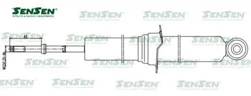 Аморт. перед. 32130144 SENSEN