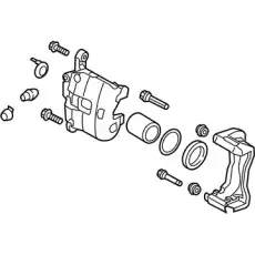 Caliper kit-brake,rh 58190D3A10 HYUNDAI