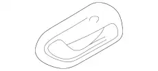 Ручка двери SUZUKI 83130-67D00-T01