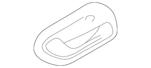 Ручка двери SUZUKI 83130-67D00-T01