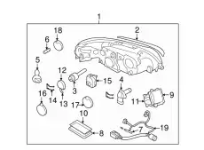 Фара VOLVO 30784257