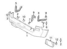 BUMPER, REAR (PRIMARY COAT) 71811-77K00-799 SUZUKI