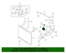 Tube - center 256613C100 KIA
