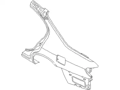Крыло NISSAN 781125Y030