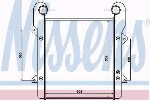 Интеркулер NISSENS 96974
