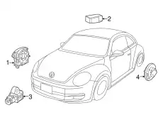 Кольцо&nbsp;контактное VAG 5C0959654