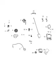 SWITCH IGNITION 1FU93 1X9AC JEEP