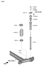 55310M6000 ОПОРА ЗАДНЕГО KIA