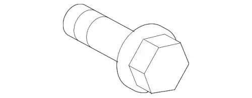 Болт м6 1140308287S KIA
