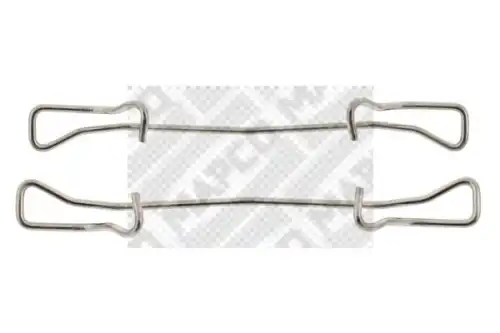 Комплектующие, колодки дискового тормоза 9602 MAPCO