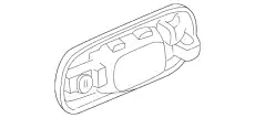 Ручка двери HONDA 72140-ST0-J02ZX