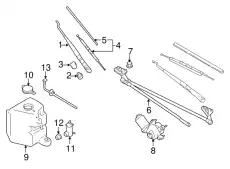 ЛЕНТА РЕЗИНОВАЯ,ЩЕТКИ СТЕКЛООЧИСТИТЕЛЯ MB622047 MITSUBISHI