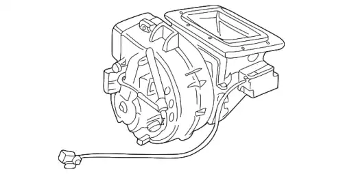 Вентилятор отопителя LAND ROVER BTR5726