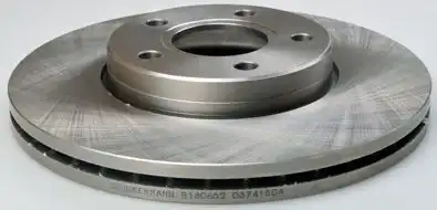 Тормозной диск DENCKERMANN B130652 вентилируемый , передняя ось