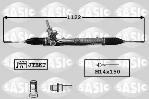 Рулевой механизм 7170031 SASIC