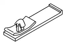 02.559 CLIP, HARNESS 8-97229-357-0 ISUZU