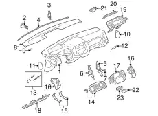 ПЕПЕЛЬНИЦА,ПРИБОРНОЙ ПАНЕЛИ MR506958 MITSUBISHI