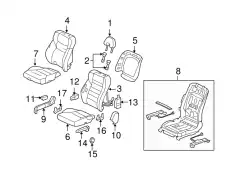 Ручка двери HONDA 81631-SNA-A01ZA