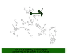 Рычаг подвески JAGUAR C2C36983
