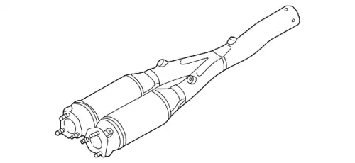 Нейтрализатор 1J1131701DX VAG