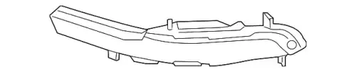 Стекло фары KIA 924503W210