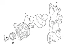 Генератор VAG 06B903018JX