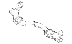 Кронштейн опоры двигателя 94837530901 PORSCHE