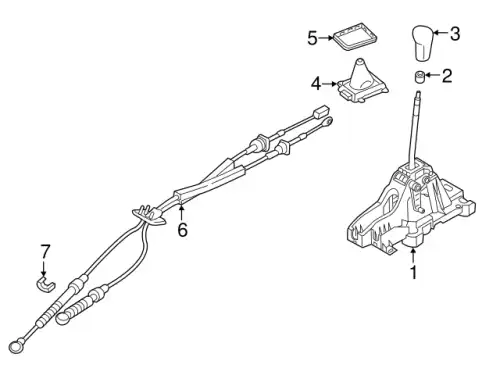 Ручка двери MITSUBISHI MR655375
