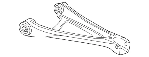 Рычаг подвески PORSCHE 95831104210