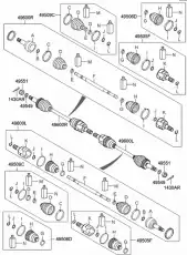 Соединительная муфта 495052SA60 HYUNDAI