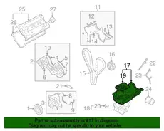 Pan assy - engine oil, upper 2152037104 HYUNDAI