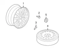 Колёсный болт 95536120301 PORSCHE